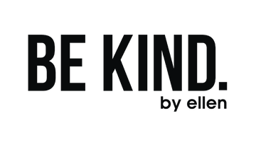 Be Kind by Ellen logo. 